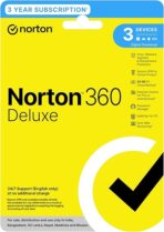 Norton 360 Deluxe Protection for 5 PCs, Macs, tablets, or smartphones. Windows | macOS | Android | iOS (Copy)